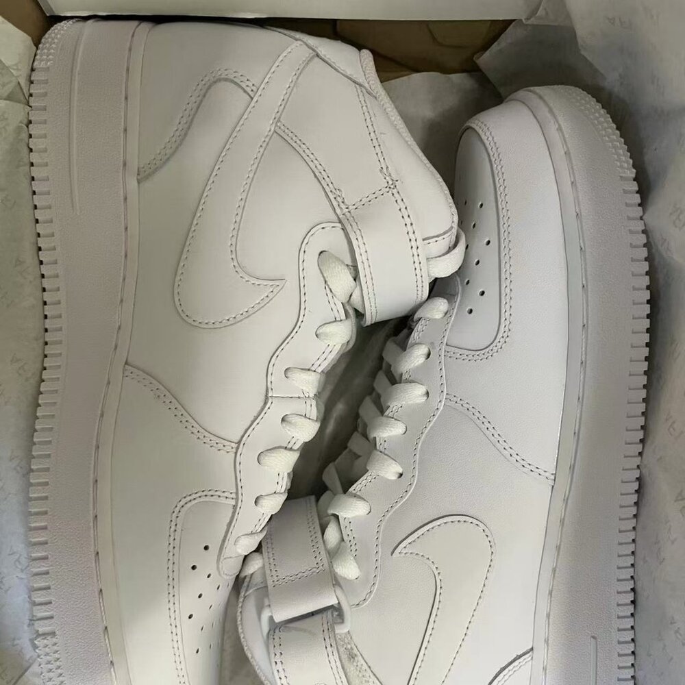 Mens Nike Air Force 1 Mid '07 'White' (2021)